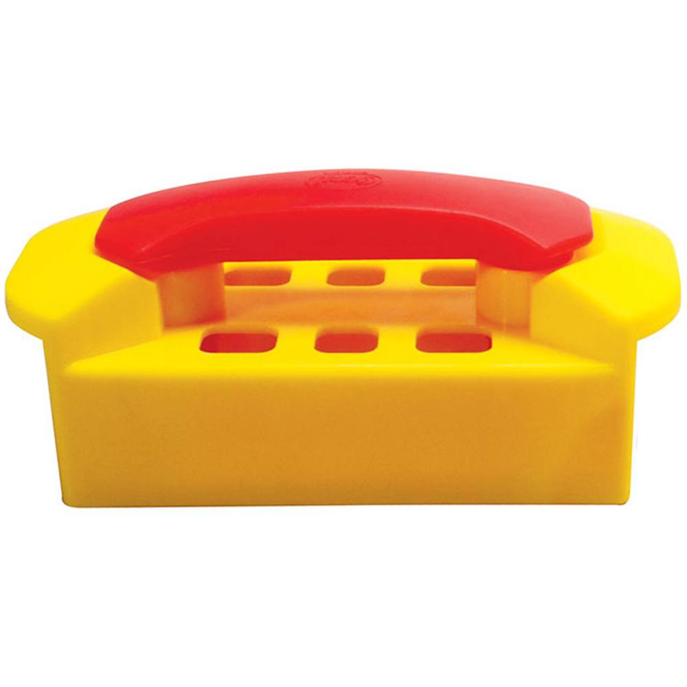 Brick Shaper, This Brick Shaper from Gowi Toys is ideal for use in the sandpit or on the beach. The perfect sand toy, fill it up to the brim with sand, press down and lift off to reveal the sand brick. What will you build today? A giant sandcastle fort? A house? A pirate ship? A spaceship? The possibilities are endless! The Gowi Toys Brick Shaper is made from colourful, sturdy plastic. The bright colours help encourage early childhood development. Brick Shaper product features Ideal for playing in the sandp
