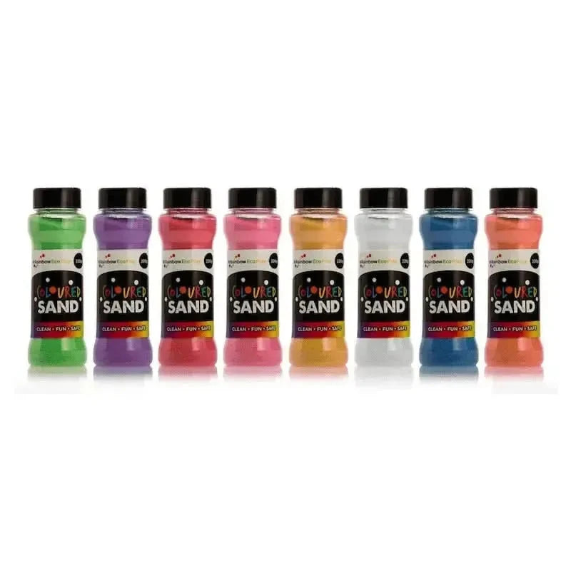Bright Coloured Craft Sand Shakers-Bright Coloured Craft Sand Shakers