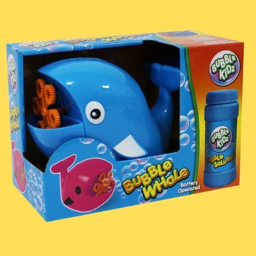 Bubble Blower Whale, The Blue Whale Bubble Machine is a delightful toy that brings the joy of bubbles into any play setting. Designed to look like a cute blue whale, this bubble machine is not only eye-catching but also highly functional, providing a continuous stream of bubbles for endless fun. Bubble Blower Whale Features: Easy to Use: Simply pour the included bubble solution into the whale's mouth, press the machine on, and enjoy the cascade of bubbles. Continuous Fun: Once activated, the machine release