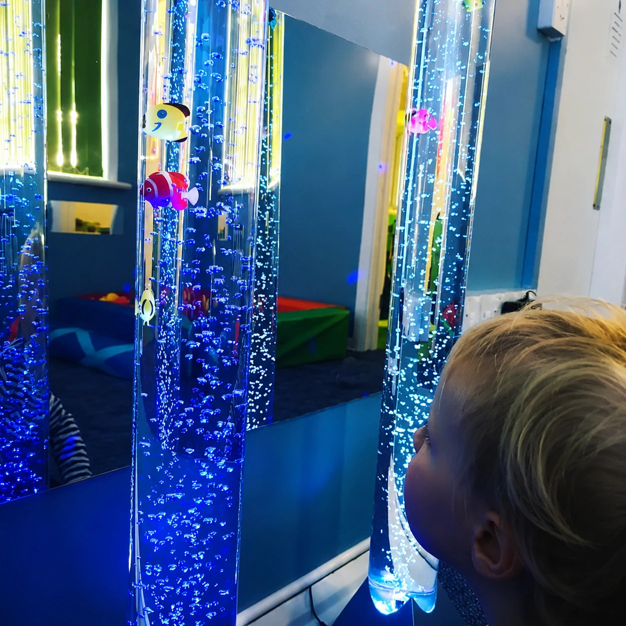Bubble Tube Acrylic Mirrors Large-Bubble Tube Acrylic Mirrors Large