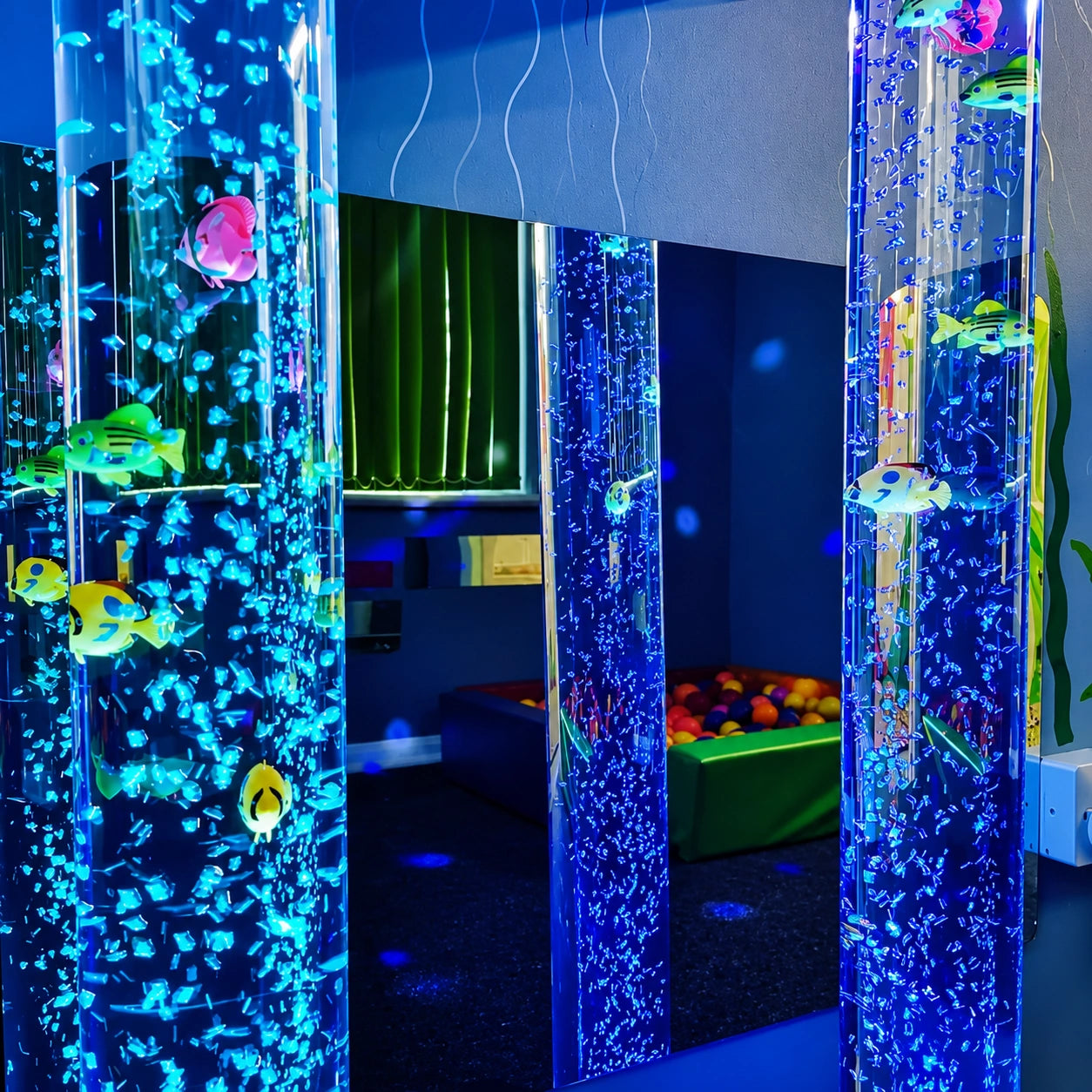 Bubble Tube Acrylic Mirrors Large-Bubble Tube Acrylic Mirrors Large