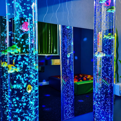 Bubble Tube Acrylic Mirrors Large-Bubble Tube Acrylic Mirrors Large