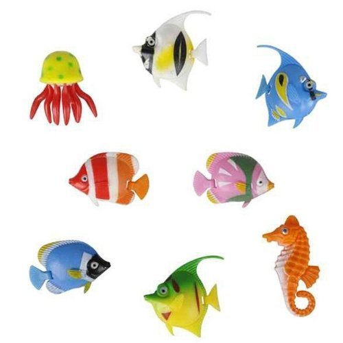 Bubble tube add ons Fish, Dive into a world of sensory delight with our pack of 8 Assorted Colourful Bubble Tube Fish Add-Ons. These charming sea creatures are designed to add life and excitement to bubble tubes or even your child's bath time! Features of the Bubble tube add ons Fish: 🐟 Set of 8 Bubble Tube Fish: This vibrant set includes an assortment of colourful artificial fish and sea creatures, complete with wiggly tails. 🎨 Vivid and Colourful: Made to catch the eye, these creatures are visually stimul