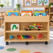 Bubblegum Double Sided 6 Bay Kinderbox in a classroom – view 1