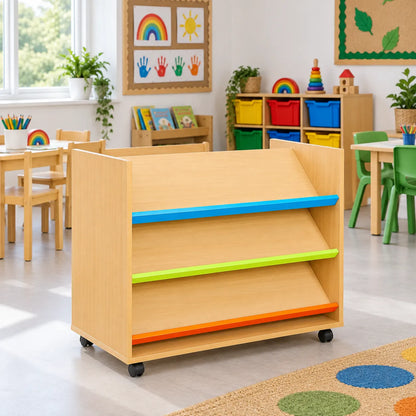 Bubblegum Double Sided Library Unit in a classroom – view 4
