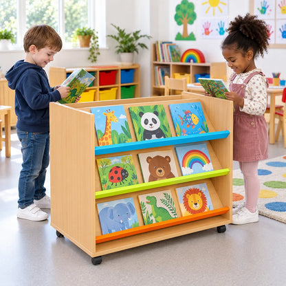 Bubblegum Double Sided Library Unit in a classroom – view 6