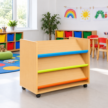 Bubblegum Double Sided Library Unit in a classroom – view 1