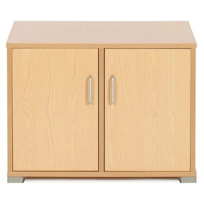 Bubblegum Low Level 2 Bay Classroom Cupboard-Bubblegum Low Level 2 Bay Classroom Cupboard