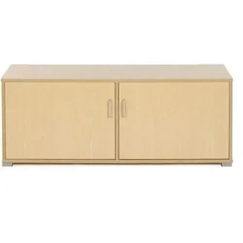 Bubblegum Low Level 4 Bay Classroom Cupboard-Bubblegum Low Level 4 Bay Classroom Cupboard