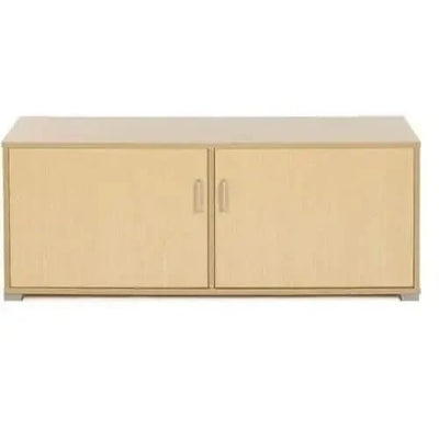 Bubblegum Low Level 4 Bay Classroom Cupboard-Bubblegum Low Level 4 Bay Classroom Cupboard