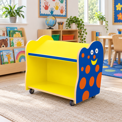 Bubbles Book Display With Below Storage in a classroom – view 5