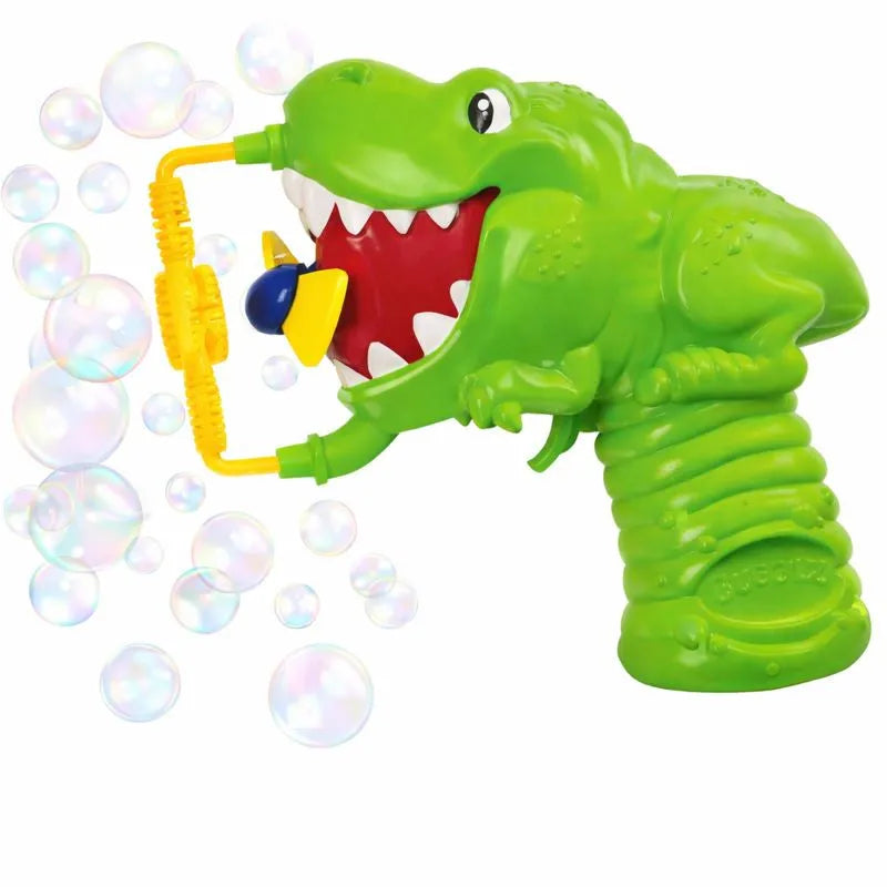 Bubblz Dinosaur Flurry Bubble Gun-Bubblz Dinosaur Flurry Bubble Gun