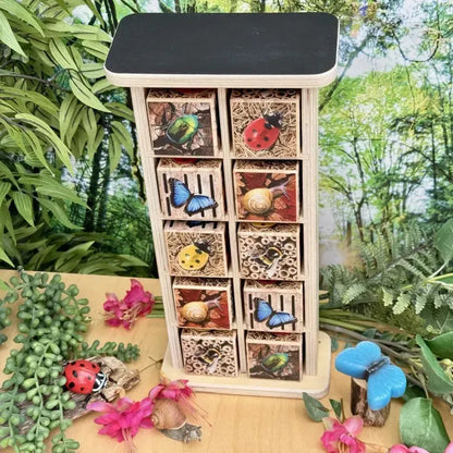 Bug Hotel 10-Frame-Bug Hotel 10-Frame
