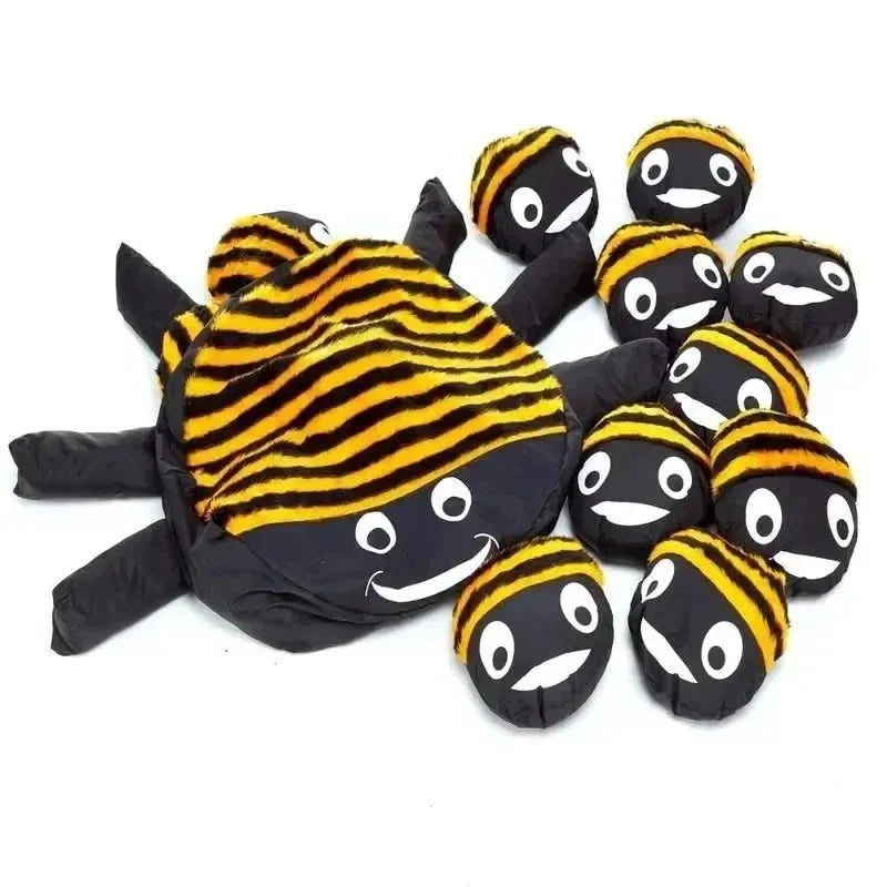 Bumble Bee Cushion and 15 Baby Bee Cushions-Bumble Bee Cushion and 15 Baby Bee Cushions