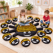 Bumble Bee Cushion and 15 Baby Bee Cushions-Bumble Bee Cushion and 15 Baby Bee Cushions