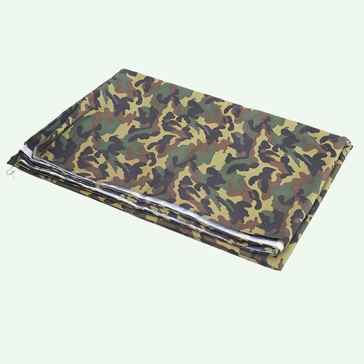 Camouflage Tarp, Introducing the Camouflage Tarp, the ultimate accessory for outdoor play and imaginative adventures. Crafted with high-quality materials, this tarp is specifically designed to provide endless fun and excitement for children of all ages. With its extra-long length, the Camouflage Tarp is perfect for creating dens and forts, allowing kids to immerse themselves in their own little hideaway. Whether they're playing pretend or engaging in role play, this tarp is sure to enhance their creativity 