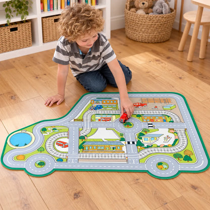 Car Roadway Playmat-Car Roadway Playmat