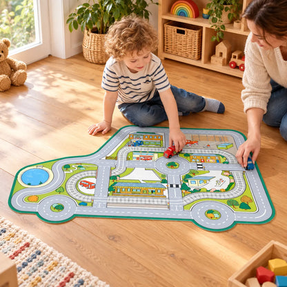 Car Roadway Playmat-Car Roadway Playmat