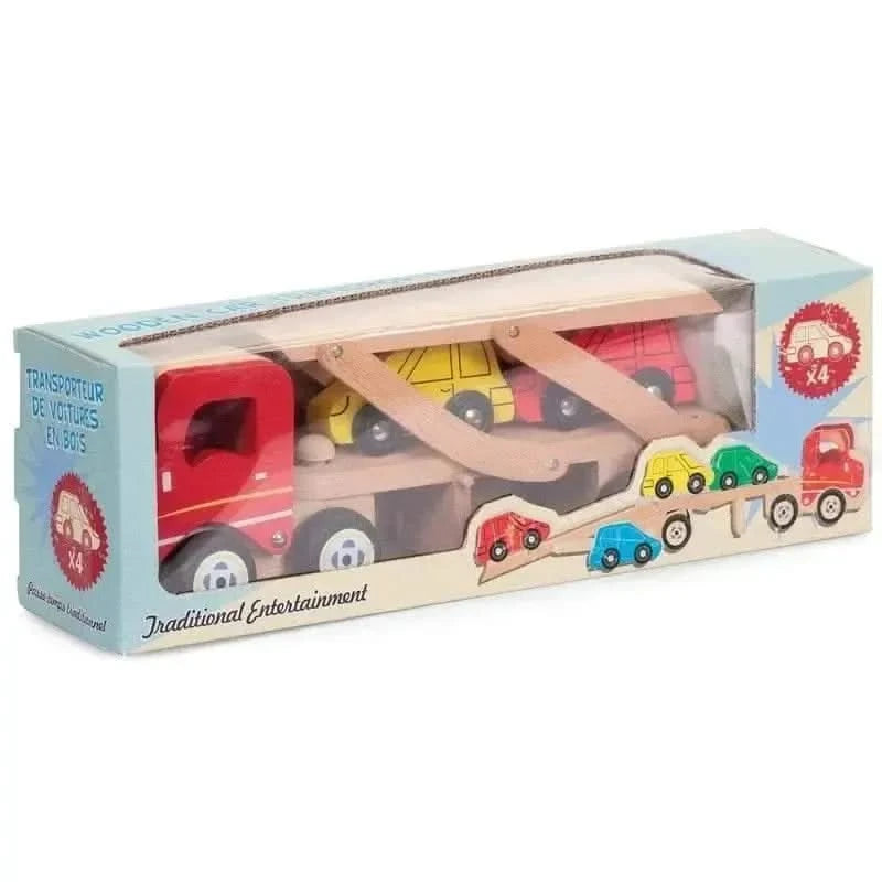 Car Transporter with 4 Vehicles-Car Transporter with 4 Vehicles