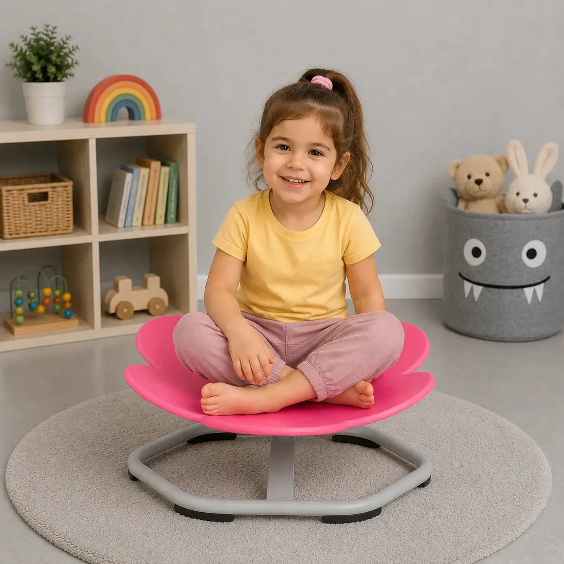 Carousel Flower Spinning Seat-Carousel Flower Spinning Seat