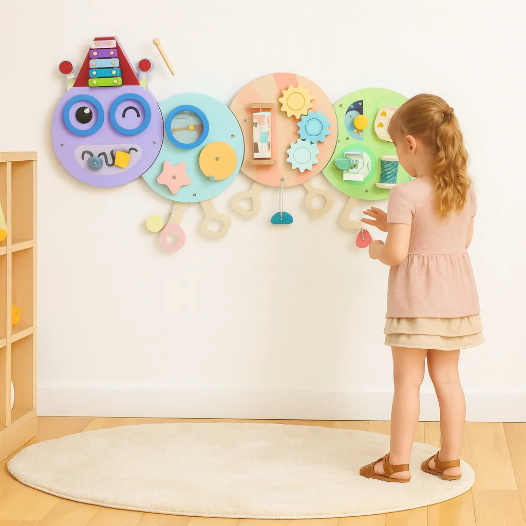 Caterpillar Activity Wall Panel-Caterpillar Activity Wall Panel