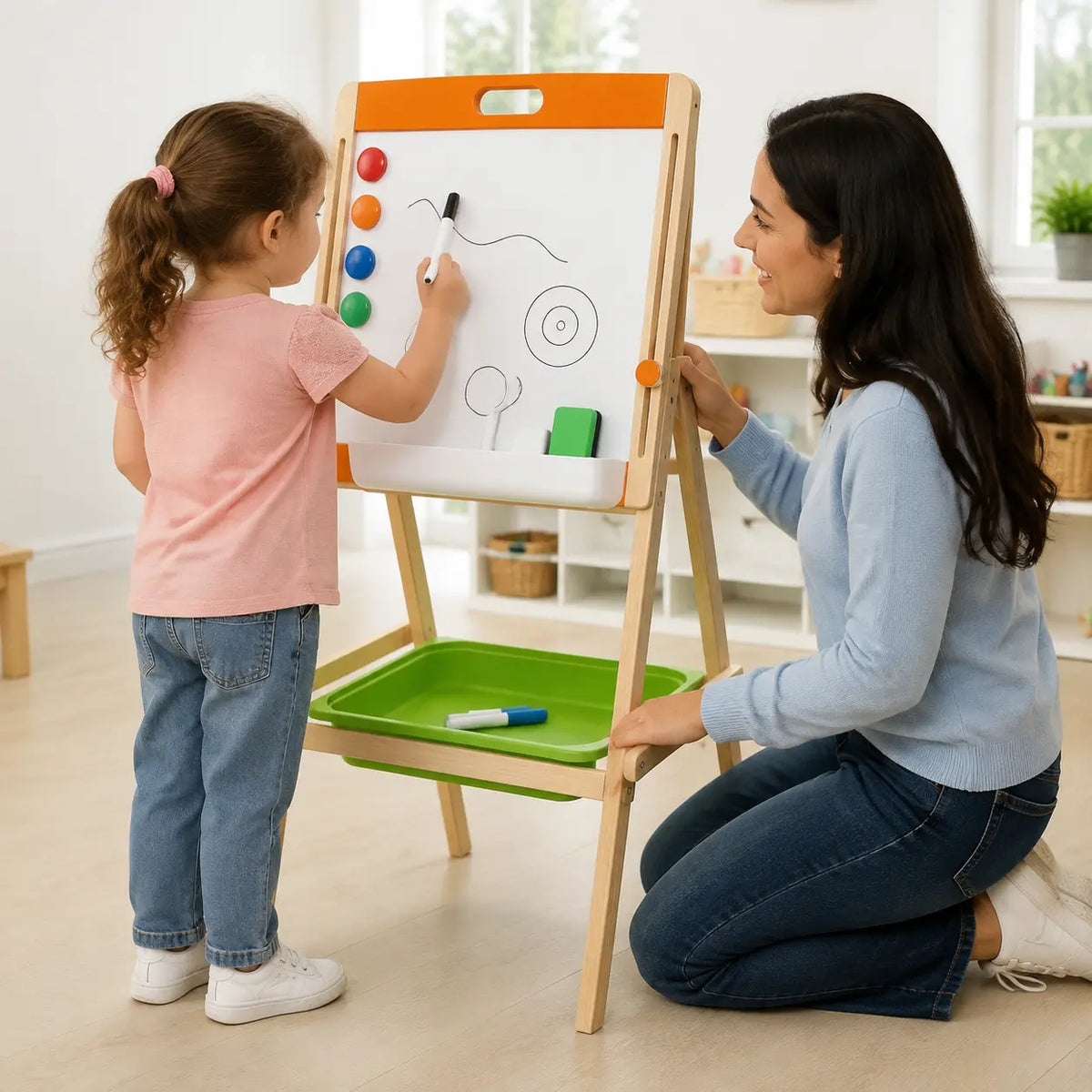 Chalk and Magnet Board nursery lifestyle scene 3