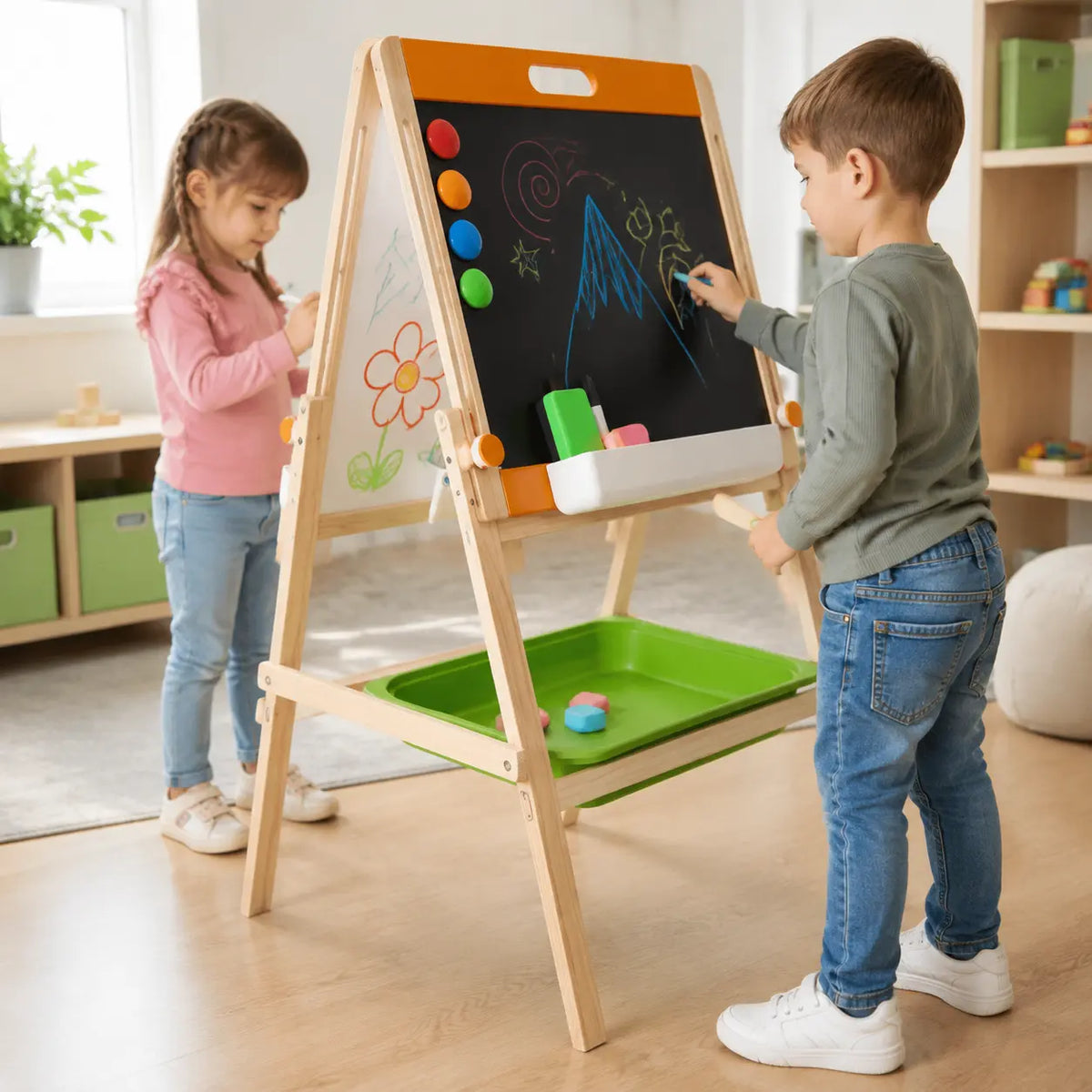 Chalk and Magnet Board nursery lifestyle scene 7
