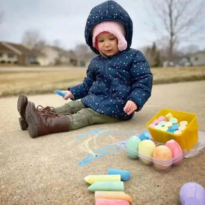 Chalk Eggs-Chalk Eggs