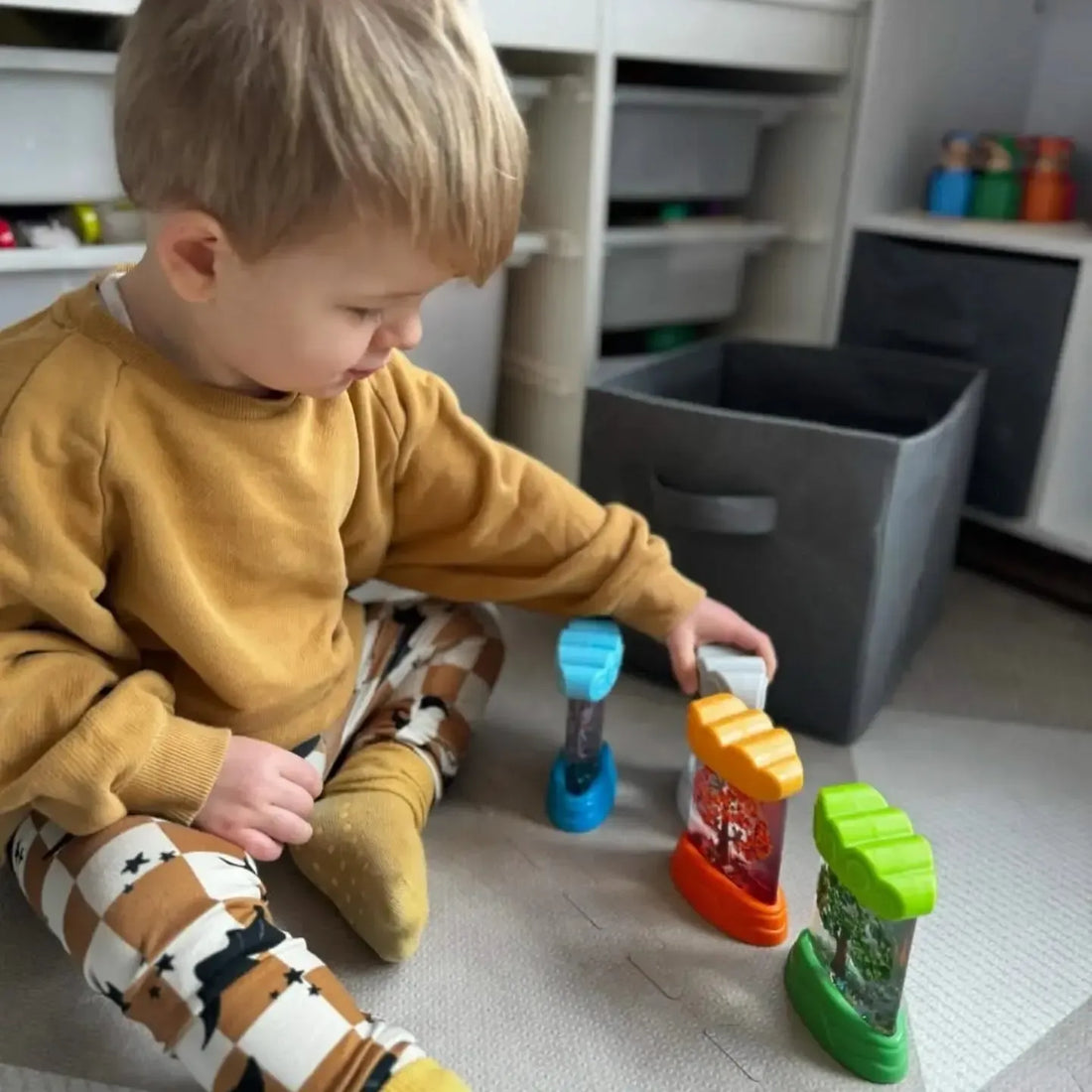 Changing Seasons Sensory Tubes-Changing Seasons Sensory Tubes