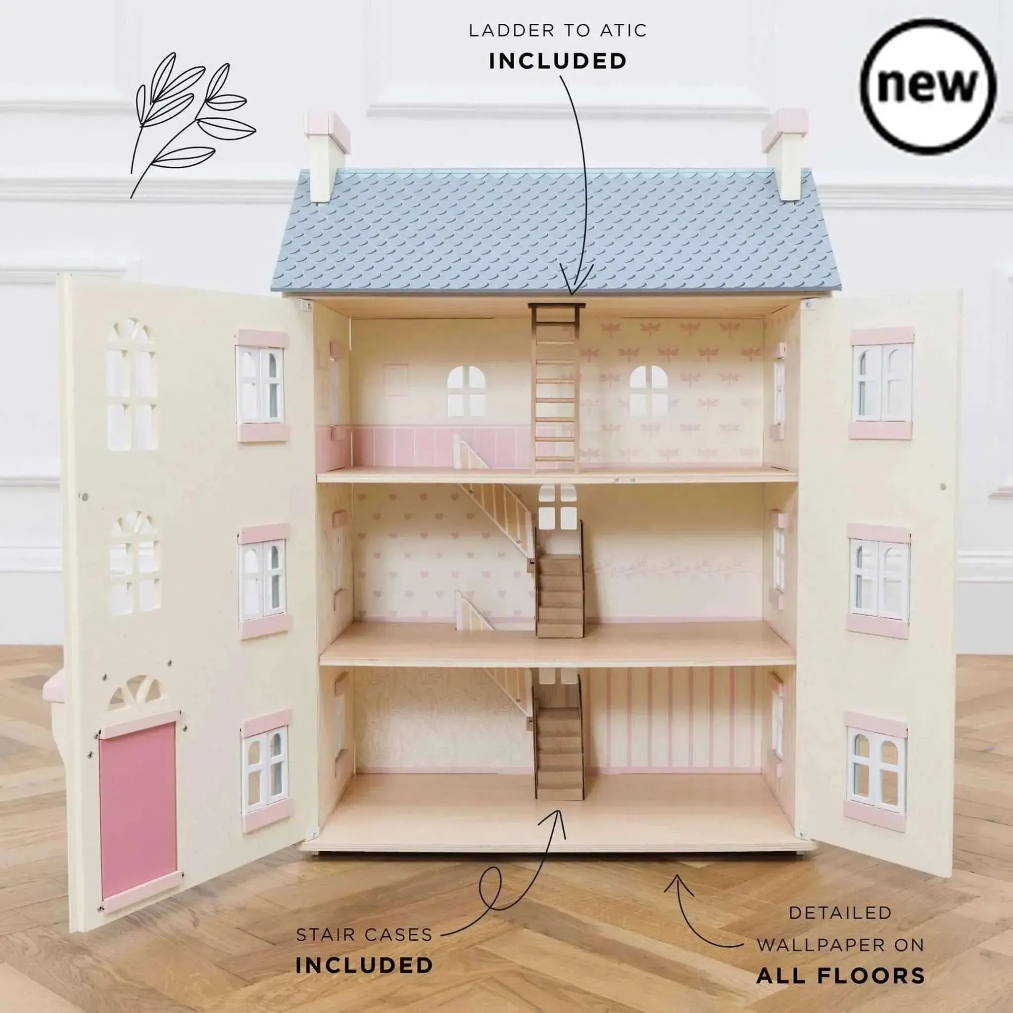 Cherry Tree Hall Doll House-Cherry Tree Hall Doll House