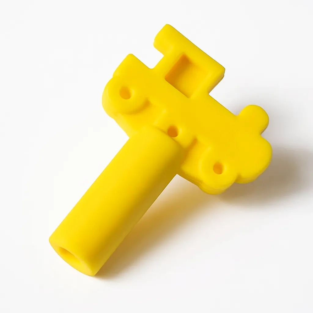 Chew Pencil Toppers Star and Train Pack of 2-Chew Pencil Toppers Star and Train Pack of 2