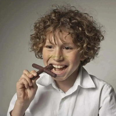 Chew Stixx Chocolate X Shape-Chew Stixx Chocolate X Shape