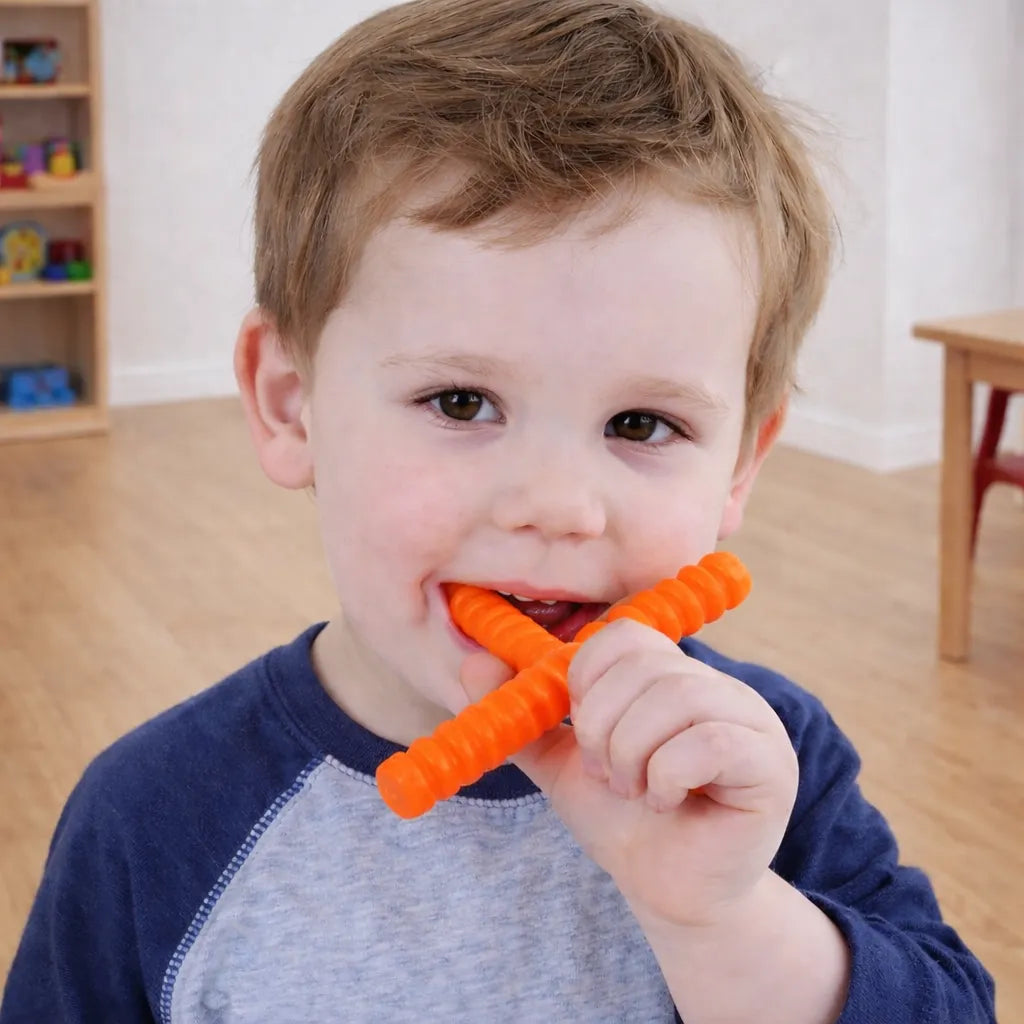 Chew Stixx Orange X Shape-Chew Stixx Orange X Shape