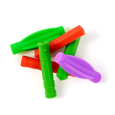 Chewable Pencil Toppers 6pk-Chewable Pencil Toppers 6pk