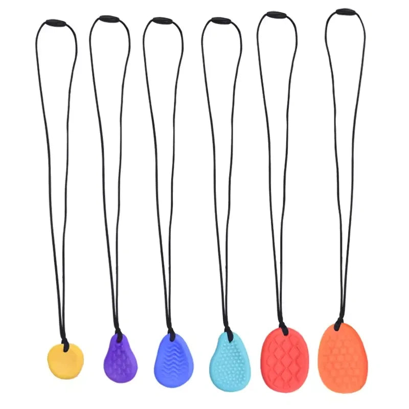Chewy Charms Necklace Chew - Worry Stones-Chewy Charms Necklace Chew - Worry Stones