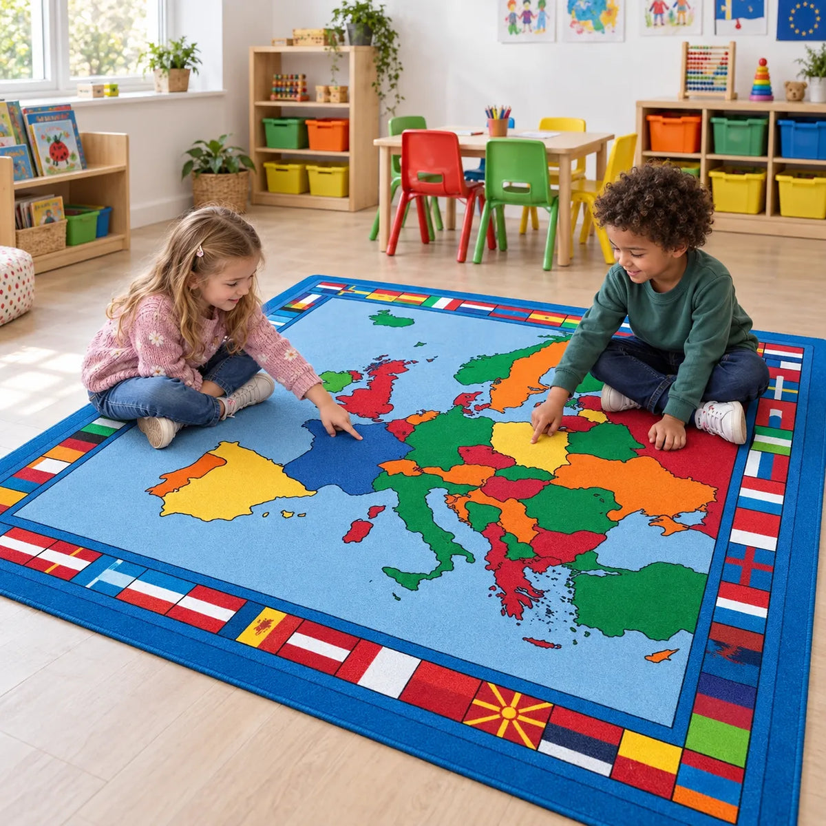 Children of Europe Carpet lifestyle image 5 of 8