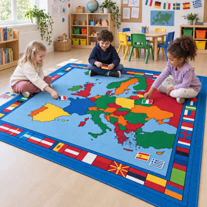 Children of Europe Carpet lifestyle image 6 of 8