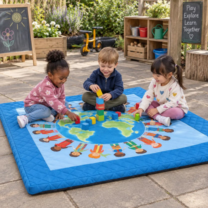 Children of the World Quilted Mat lifestyle image 7 of 8