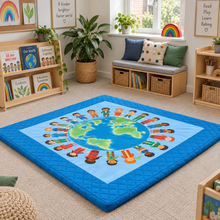 Children of the World Quilted Mat lifestyle image 1 of 8