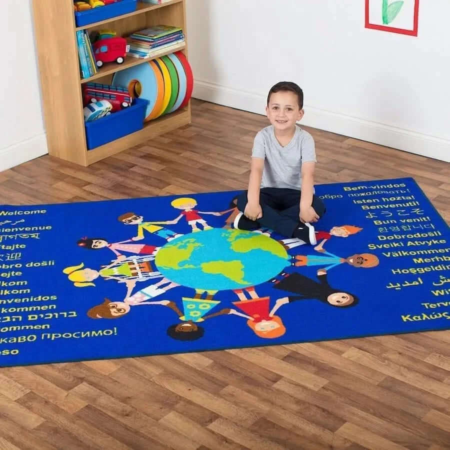 Children of the World Welcome Carpet-Children of the World Welcome Carpet