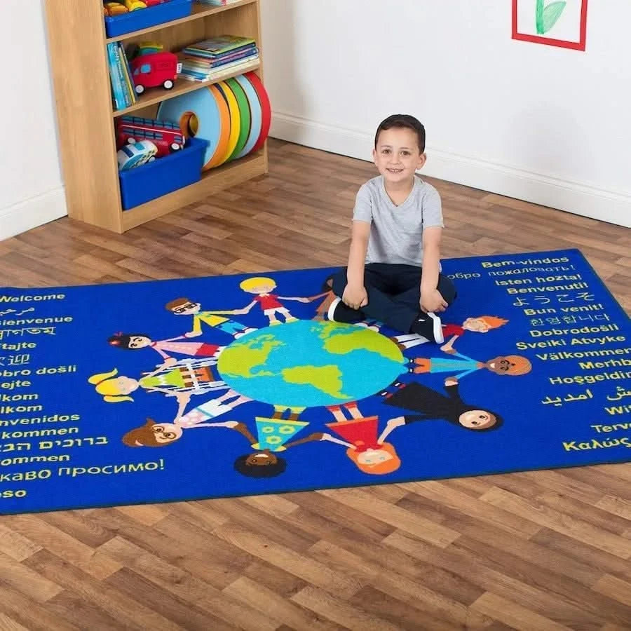 Children of the World Welcome Carpet-Children of the World Welcome Carpet