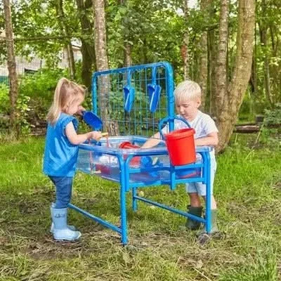 Children's Clear Water Tray with Activity Rack-Children's Clear Water Tray with Activity Rack