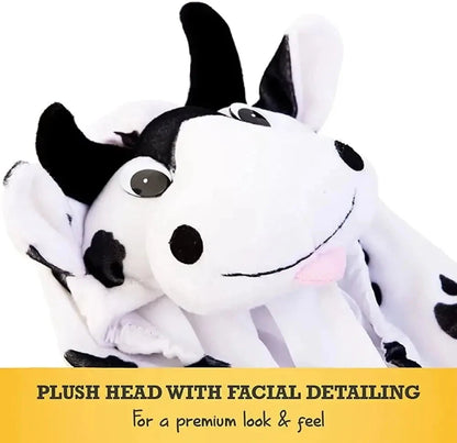 Childrens Cow Zip Top Costume-Childrens Cow Zip Top Costume