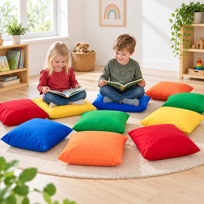 Children’s Floor cushions pack of 10-Children’s Floor cushions pack of 10
