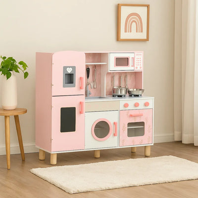 Children's Kitchen Pink Gourmet-Children's Kitchen Pink Gourmet