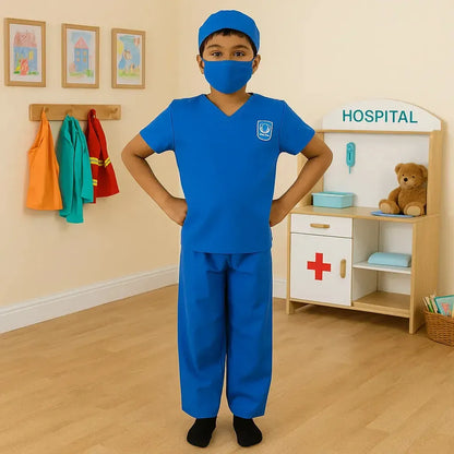 Children's Medic Costume - 5-7 Years-Children's Medic Costume - 5-7 Years
