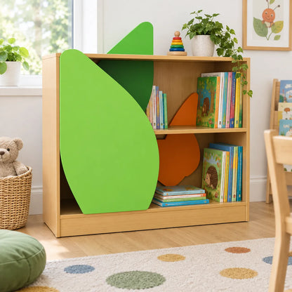Children’s Novelty Bookcase Snail with Leaf Door in a bright early years classroom – view 6
