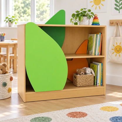 Children’s Novelty Bookcase Snail with Leaf Door in a bright early years classroom – view 8