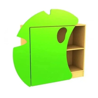 Childrens Novelty Frog Bookcase with Lilypad Doors-Childrens Novelty Frog Bookcase with Lilypad Doors