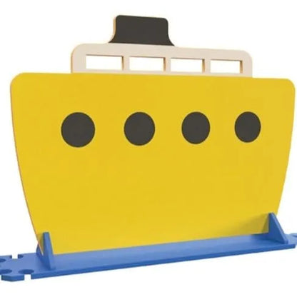 Children's Nursery Room Divider Play Panel - Boat-Children's Nursery Room Divider Play Panel - Boat